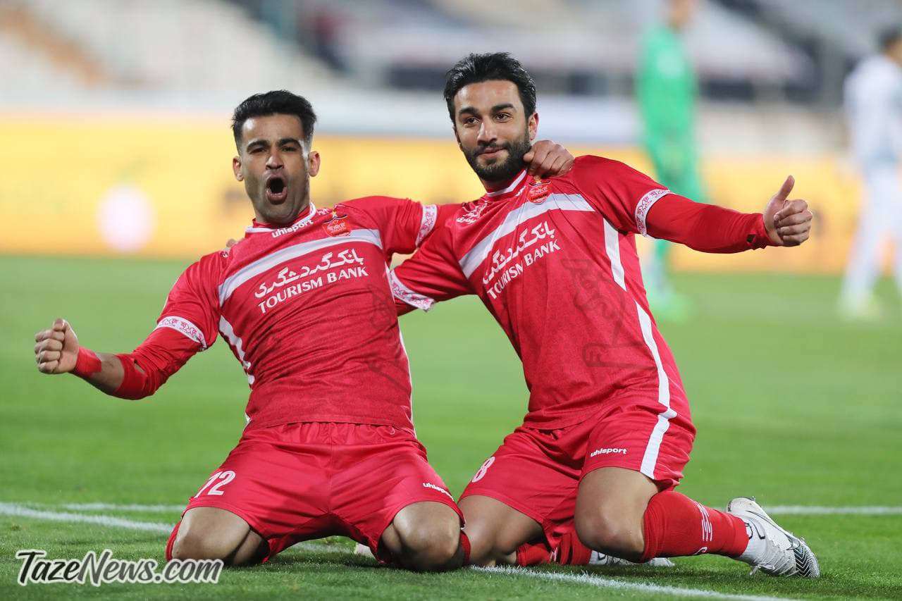 پرسپولیس ۲ - ۱ تراکتور/ شاگردان یحیی در یک قدمی استقلال