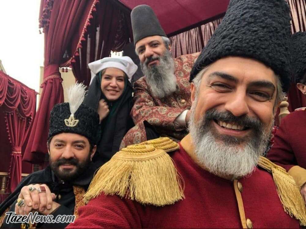 عکس| ستاره‌های مشهور سینما در پشت صحنه «جیران»