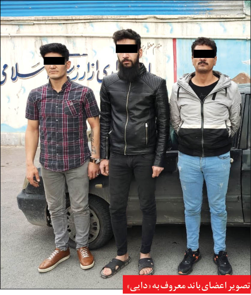 دستگیری باندی که فقط در ۳۰ ثانیه چرخ ماشین‌ها را می‌دزدید +عکس