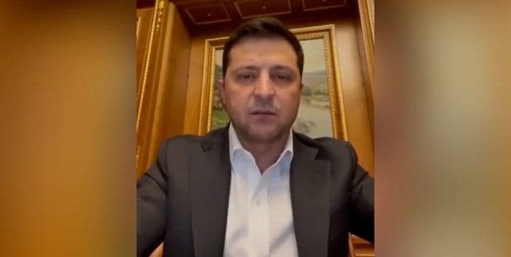 وداع رئیس‌جمهور اوکراین: شاید آخرین باری است که مرا زنده می‌بینید
