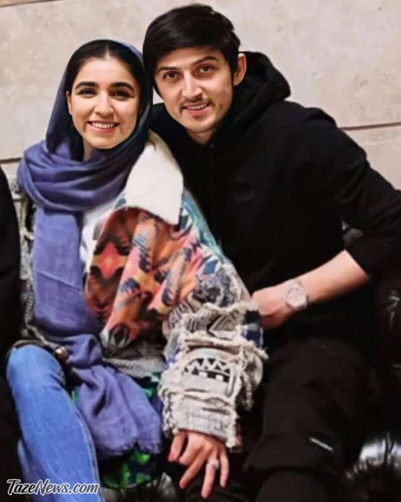 عکس جدید از سردار آزمون در کنار همسرش