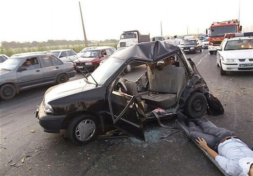 مرگ ۱۳۵ هموطن در جادهها در آستانه تحویل سال مرگ ۱۳۵ هموطن در جادهها در آستانه تحویل سال