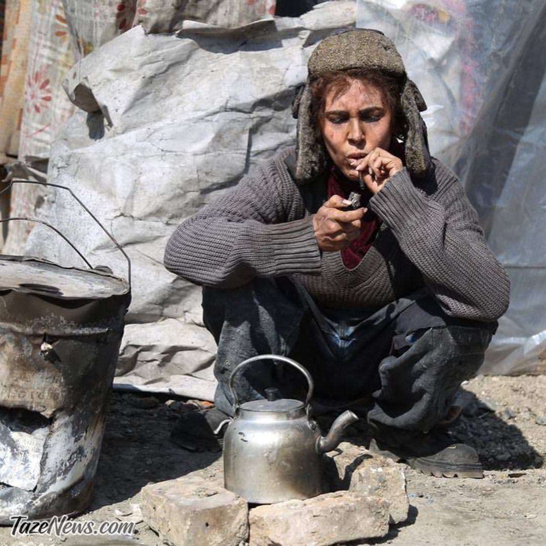 عکس| گریم سنگین لیلا بلوکات در نقش زن معتاد