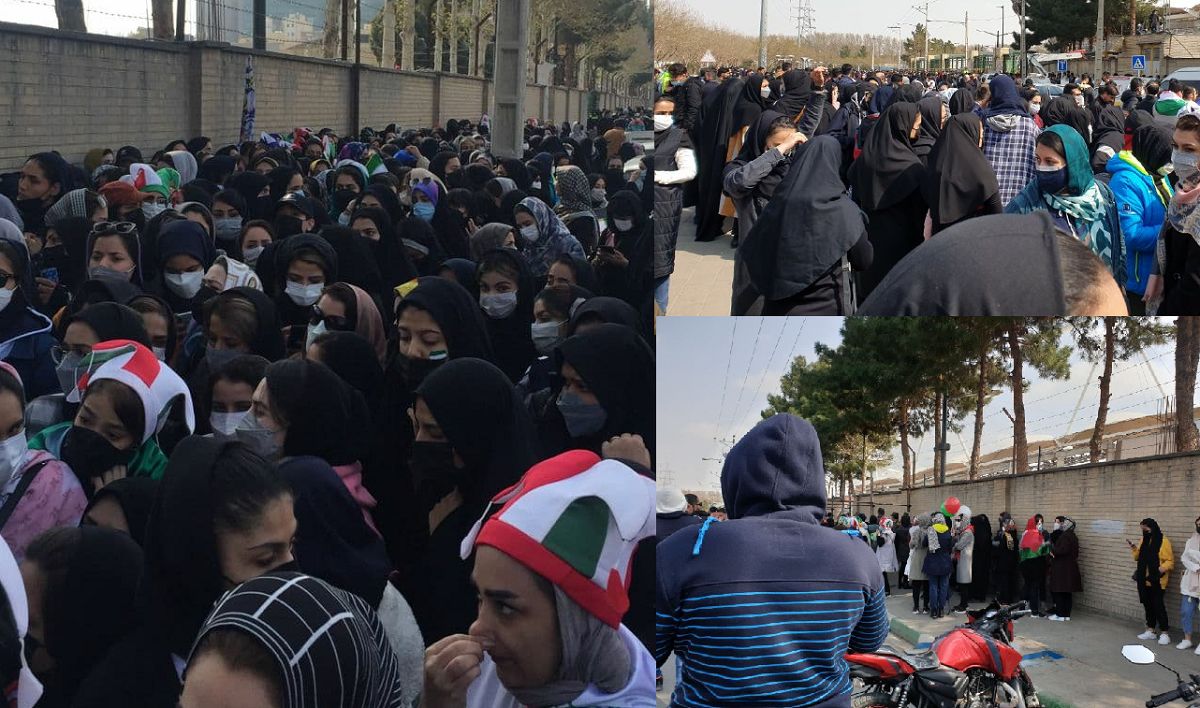 ویدئو| پذیرایی از زنان در ورزشگاه مشهد با اسپری فلفل ویدئو| پذیرایی از زنان در ورزشگاه مشهد با اسپری فلفل