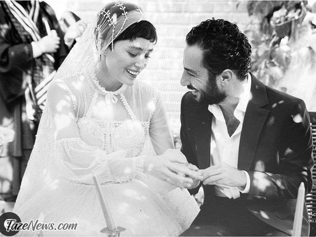 عکس| تبریک تولد فرشته حسینی به نوید محمدزاده