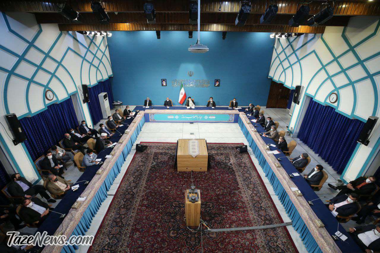 زنان بازهم به جلسه رئیسی دعوت نشدند! +عکس