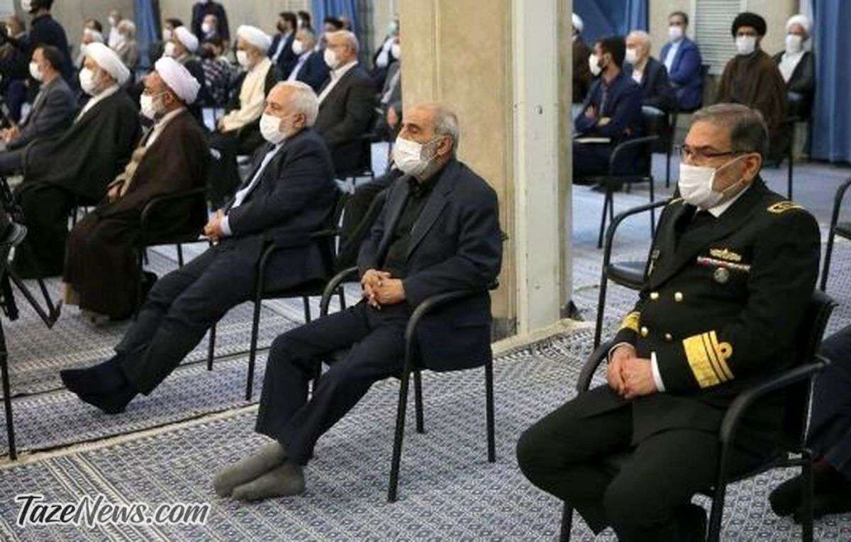 تصویری از هم‌نشینی ناخواسته ظریف و شریعتمداری!