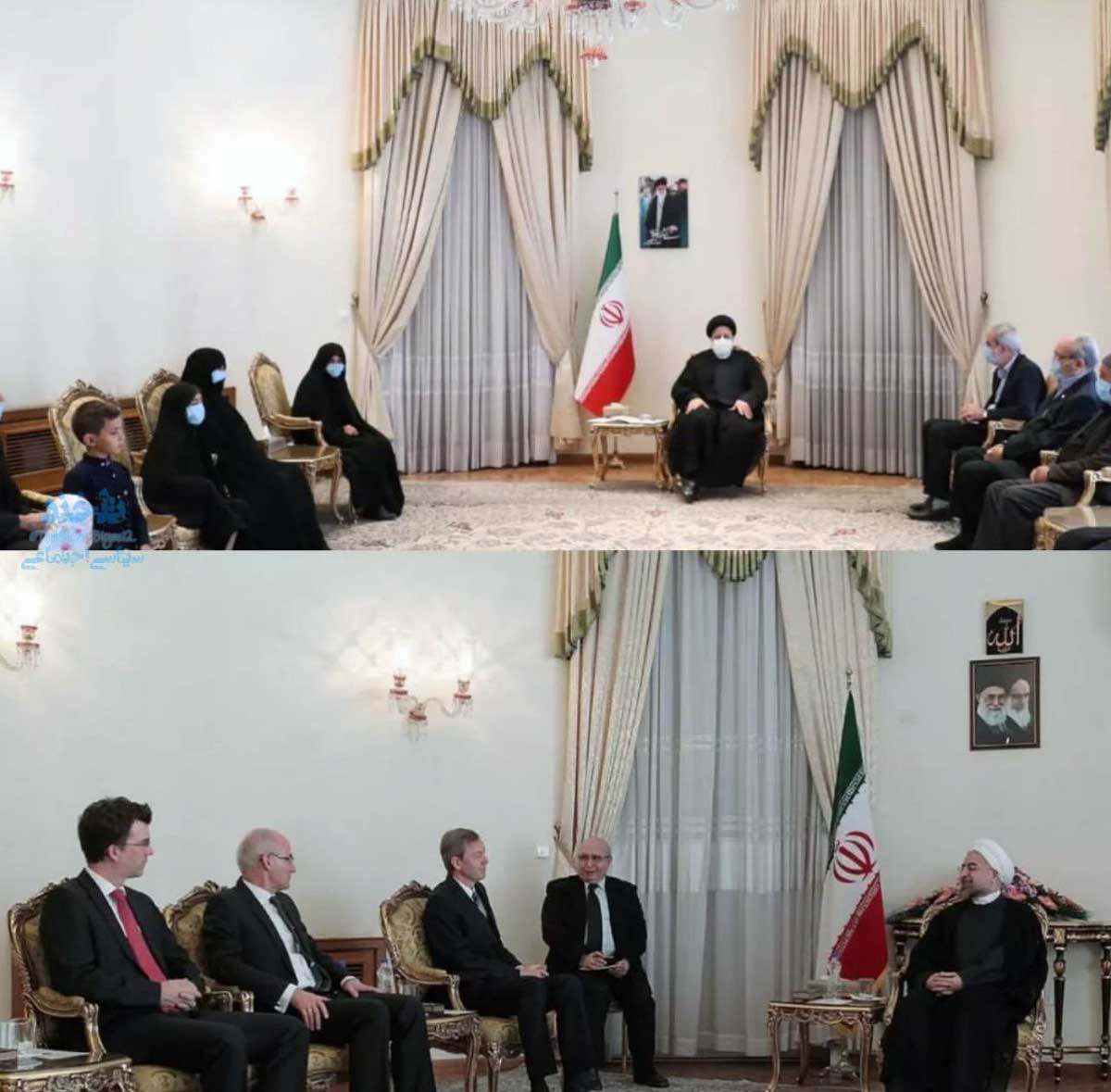 نهاد ریاست جمهوری دوباره عکس امام (ره) را حذف کرد!