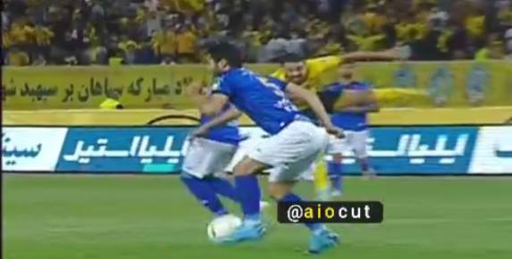 ویدئو| صحنه مشکوک به پنالتی در محوطه جریمه استقلال