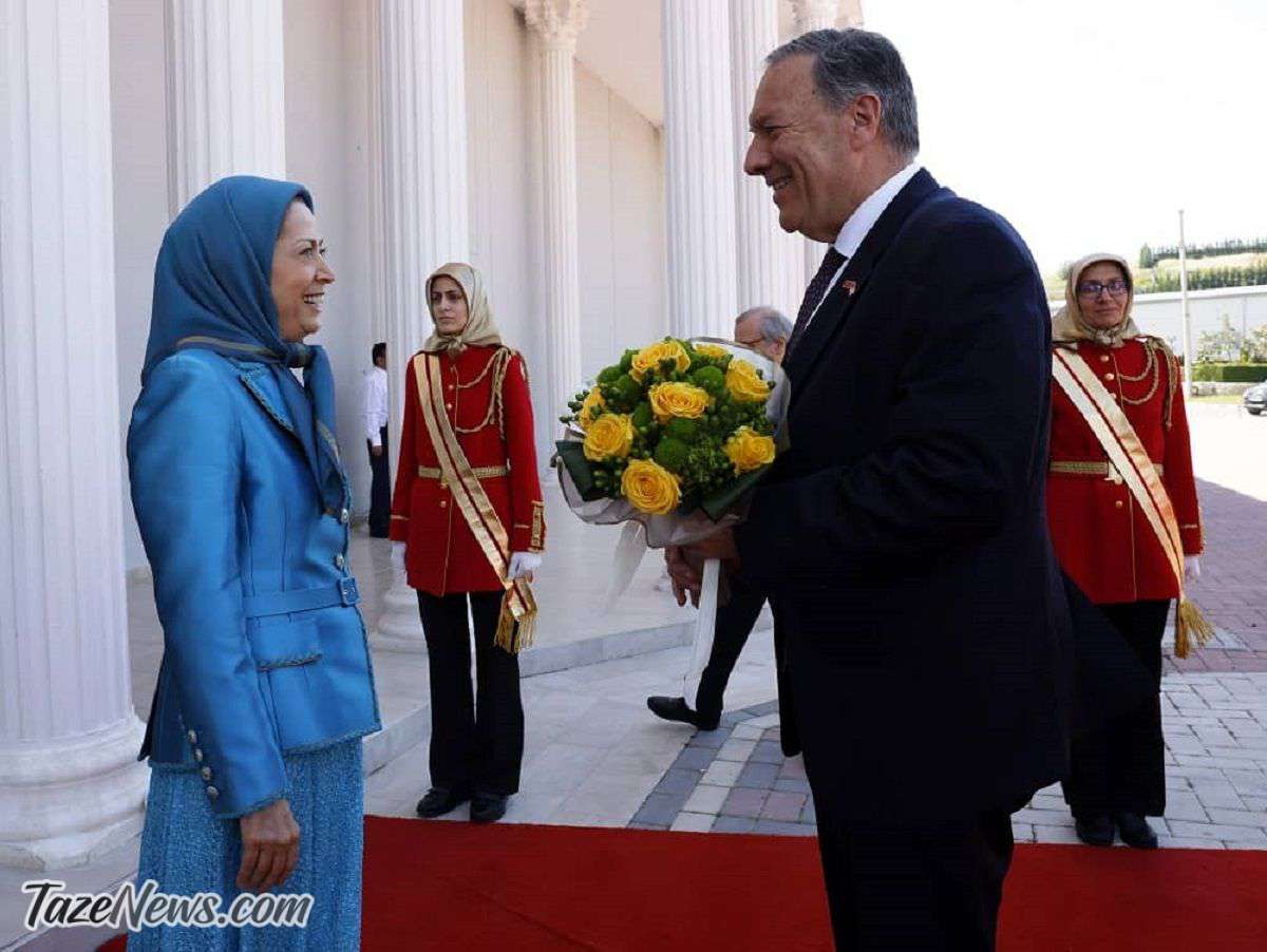 ملاقات مریم رجوی با سران آمریکایی +عکس