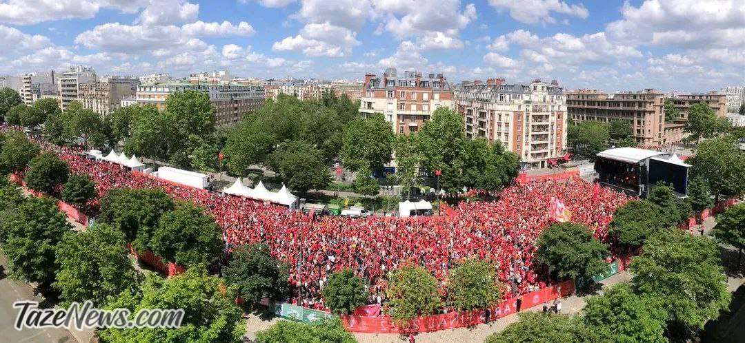 ببینید: کولاک هواداران لیورپول در پاریس!