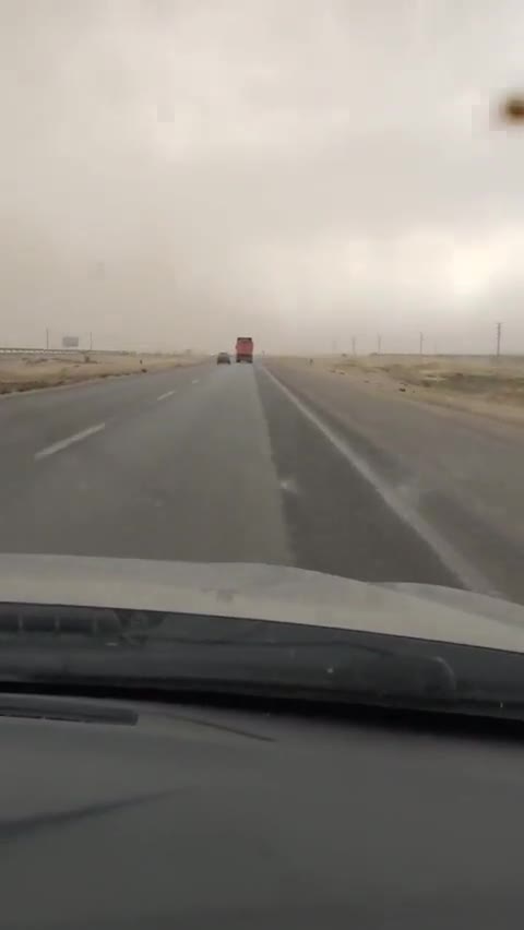 ویدئو| پخش موسیقی «سلام» حین عبور از جاده دامغان!