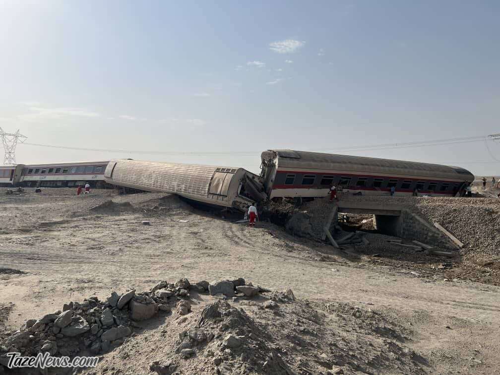 مقصران حادثه قطار بازداشت شدند