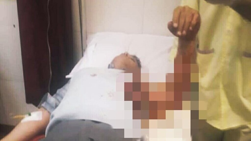 با چاقو به معاون شهردار حمله شد! +عکس با چاقو به معاون شهردار حمله شد! +عکس