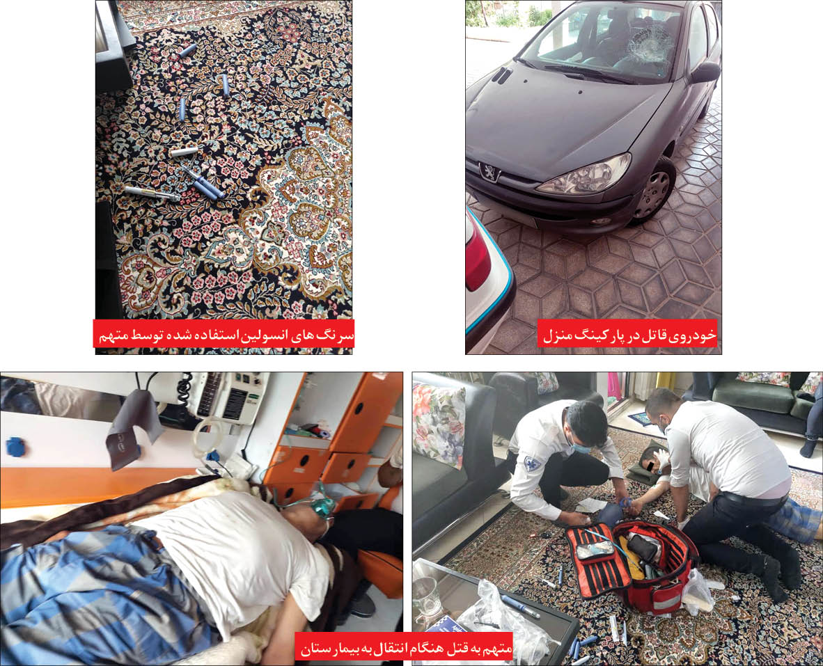 خودکشی مرد ۶۲ساله بعد از قتل همسر ۴۰ساله! +تصاویر