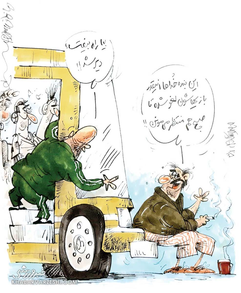 ببییند: راننده اتوبوس هم به تیم ملی متلک انداخت!