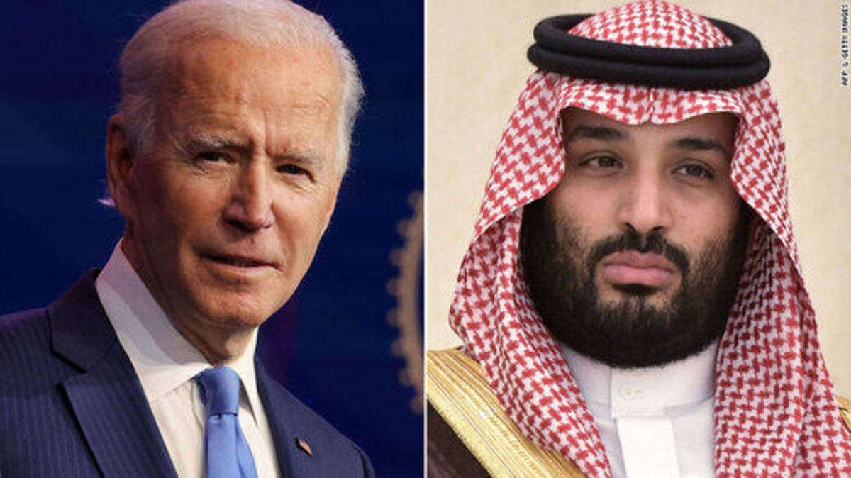 استقبال بن سلمان از جو بایدن در عربستان +ویدئو