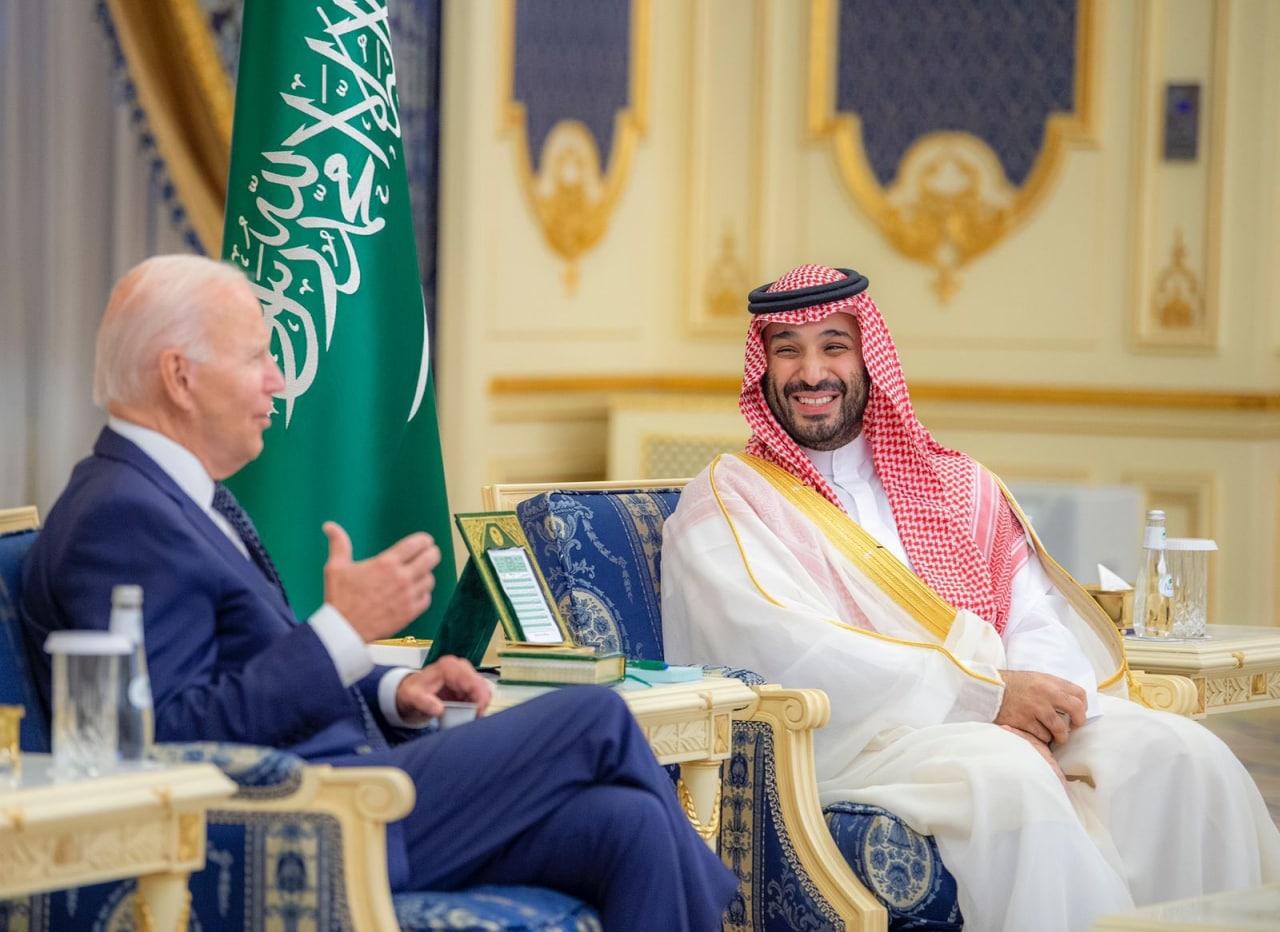 آب پاکی بنسلمان روی دست بایدن! آب پاکی بنسلمان روی دست بایدن!