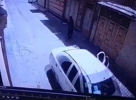 ویدئو| لحظه ترور عبدالباقی از دید دوربین‌های مداربسته!