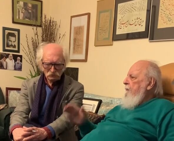 ویدئوی دیدهنشده از شعرخوانی هوشنگ ابتهاج برای محمود دولتآبادی ویدئوی دیدهنشده از شعرخوانی هوشنگ ابتهاج برای محمود دولتآبادی