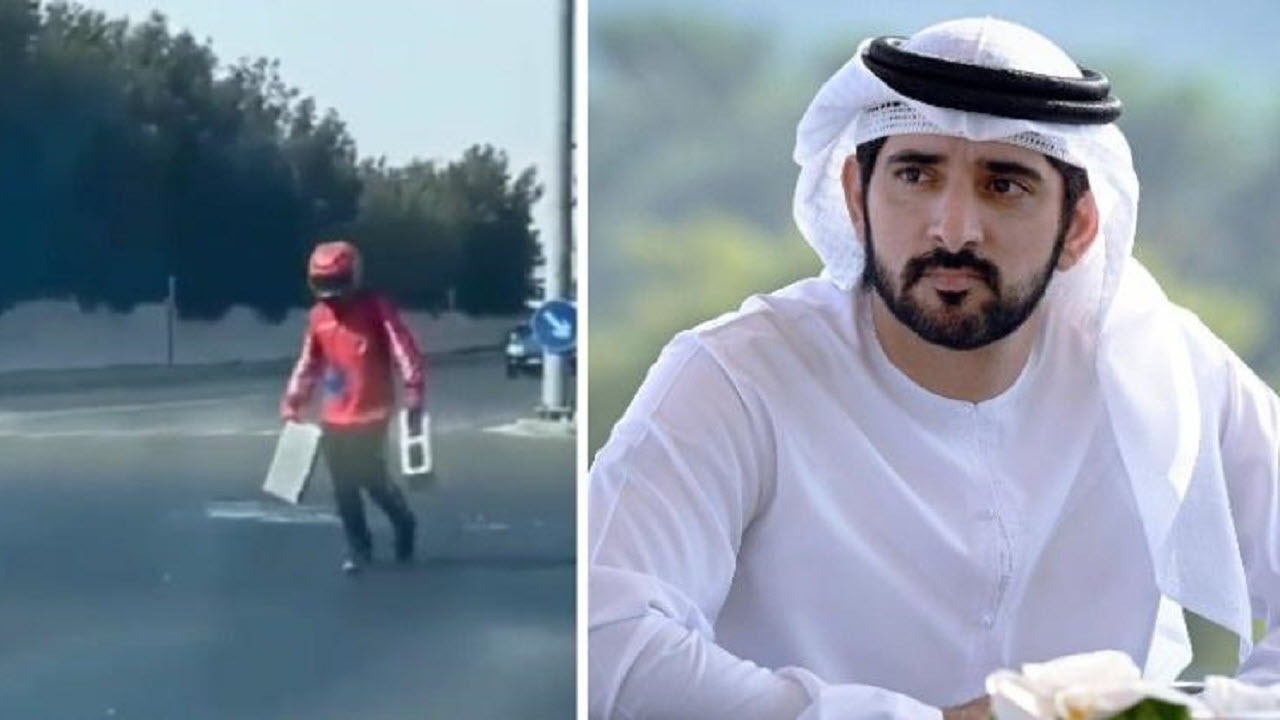 تشکر ولیعهد دبی از یک پیک غذا؛ به زودی همدیگر را ملاقات خواهیم کرد! +ویدئو