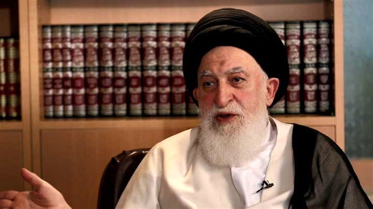 عکس| پذیرایی مرجع تقلید معروف از زائران اربعین