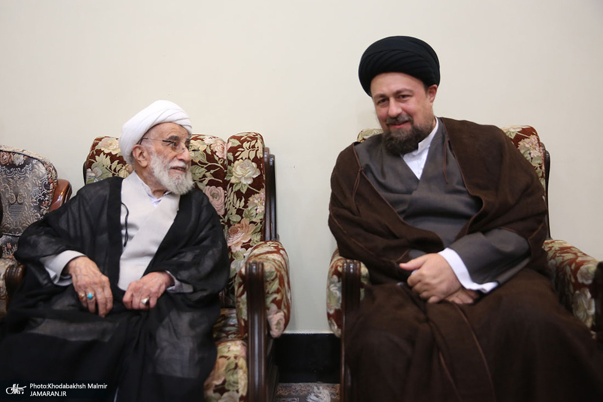 ببینید: دیدار سیدحسن خمینی با آیتالله جنتی ببینید: دیدار سیدحسن خمینی با آیتالله جنتی