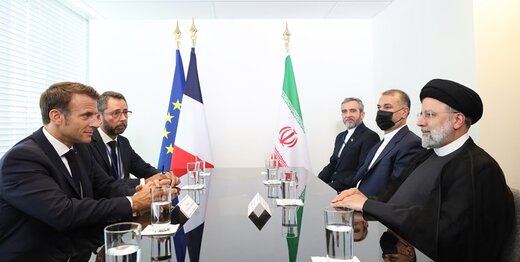 مکرون: درباره حقوق بشر به ویژه حقوق زنان با رئیسی صحبت کردم مکرون: درباره حقوق بشر به ویژه حقوق زنان با رئیسی صحبت کردم