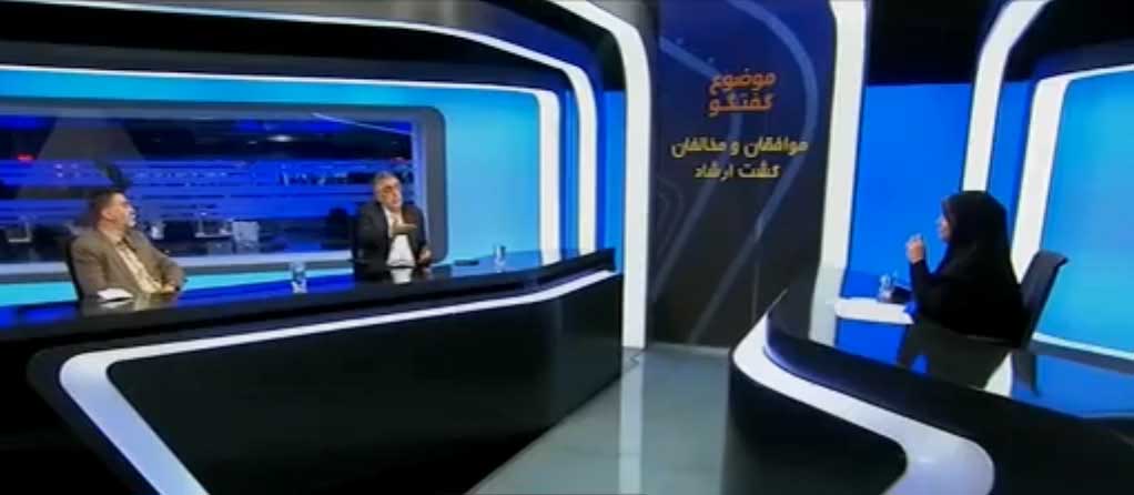 ویدئو| متلک سنگین کرباسچی به صداوسیما در برنامه زنده: قانون اجرا شود همکاران شما را هم باید بگیرند! +ویدئو