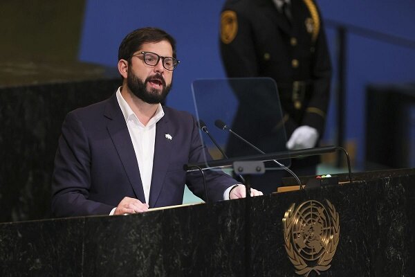 نام مهسا امینی برای اولینبار در مجمع عمومی سازمان ملل از زبان رئیسجمهور شیلی شنیده شد نام مهسا امینی برای اولینبار در مجمع عمومی سازمان ملل از زبان رئیسجمهور شیلی شنیده شد