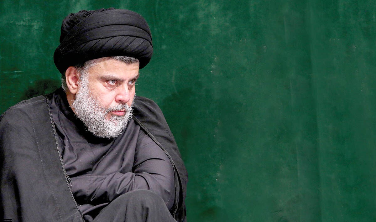 هشدار مقتدی صدر: از برداشتن عمامه در ایران به برداشتن حجاب از سر زنان می‌رسند!