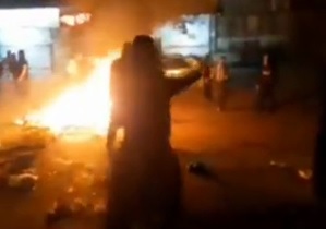درگیری و آشوب در شهر‌های مرزی/ معترضان برخی از جاده‌ها را مسدود کردند +ویدئو