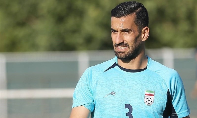 حاج‌صفی در نشست خبری پیش از بازی با انگلیس: به نام خدای رنگین‌کمان +ویدئو