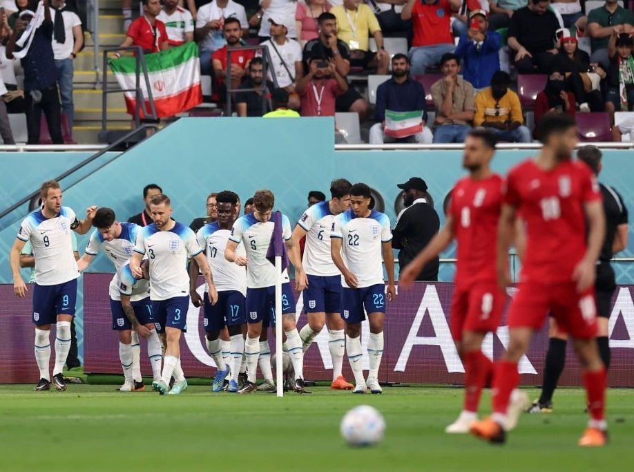 پایان نیمه اول پر التهاب با شکست ایران مقابل انگلیس