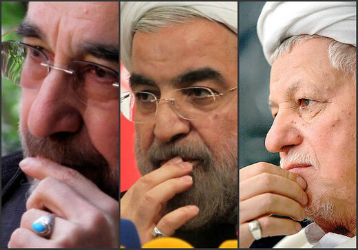 میرحسین موسوی، هاشمی، خاتمی و روحانی ۳۰ سال سر کار بودند و اجازه ندادند انقلاب در مسیر خودش جلو برود میرحسین موسوی، هاشمی، خاتمی و روحانی ۳۰ سال سر کار بودند و اجازه ندادند انقلاب در مسیر خودش جلو برود