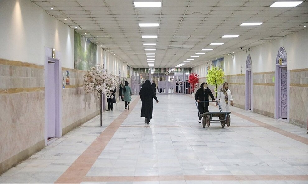 تصاویری از محل نگهداری زنان بازداشتی‌ در اعتراضات تهران
