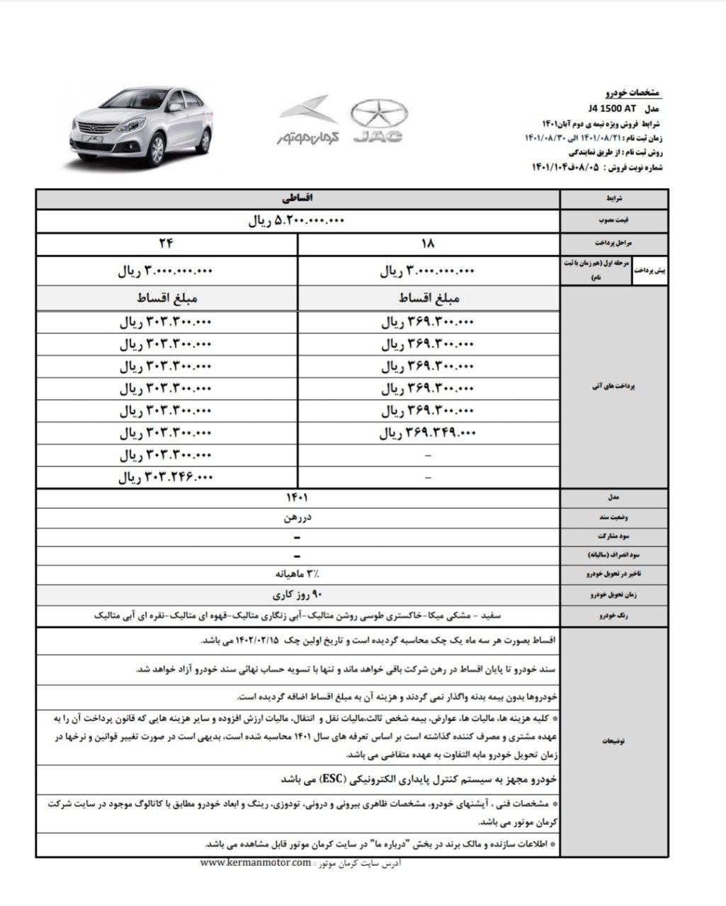 فروش اقساطی سه خودرو ویژه آبان ۱۴۰۱ کلید خورد +جدول قیمت و اقساط