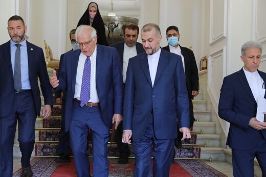 بورل: به امیرعبداللهیان گفتم احیای برجام در خلاء استراتژیک اتفاق نمیافتد بورل: به امیرعبداللهیان گفتم احیای برجام در خلاء استراتژیک اتفاق نمیافتد
