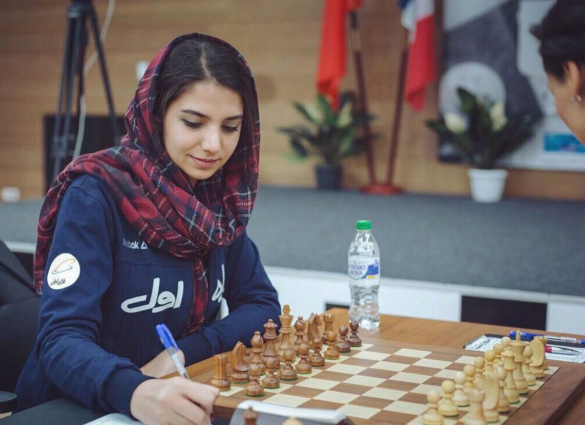 شطرنج‌باز مشهور ایران بدون حجاب در مسابقات قهرمانی جهان