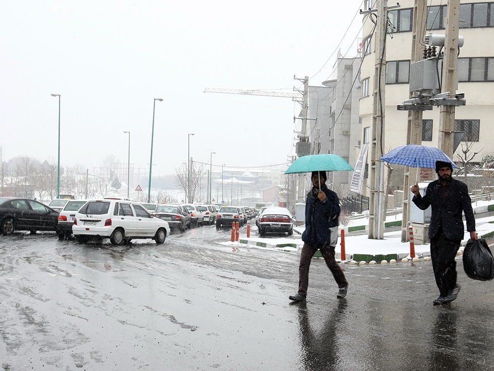 بارش باران در تهران و کاهش ۶ تا ۱۲ درجهای دما تا جمعه بارش باران در تهران و کاهش ۶ تا ۱۲ درجهای دما تا جمعه