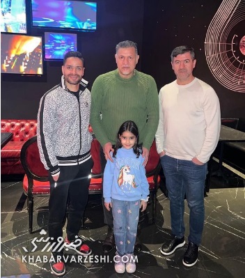 تصویری جدید از علی دایی در کنار کریم باقری و کمال کامیابی‌نیا