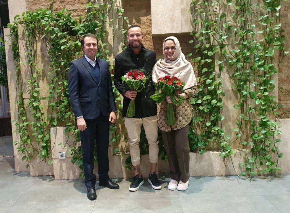 پریرا، مهاجم برزیلی پرسپولیس وارد تهران شد +عکس