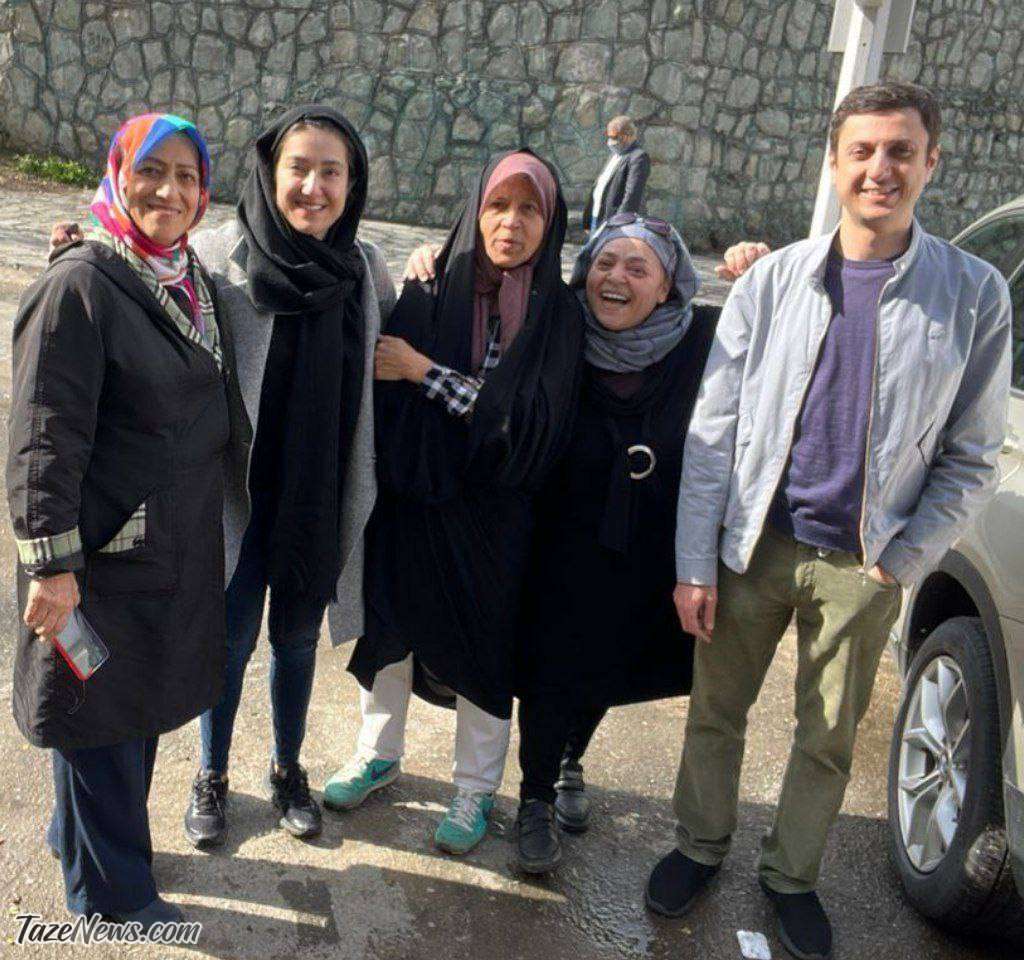 فائزه هاشمی از زندان آزاد شد؟ +عکس