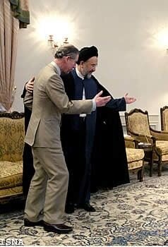 قاب‌هایی از دیدار پادشاه کنونی انگلیس و سیدمحمد خاتمی در ایران