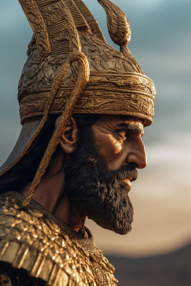 تصویری از چهره کوروش کبیر را ببینید!