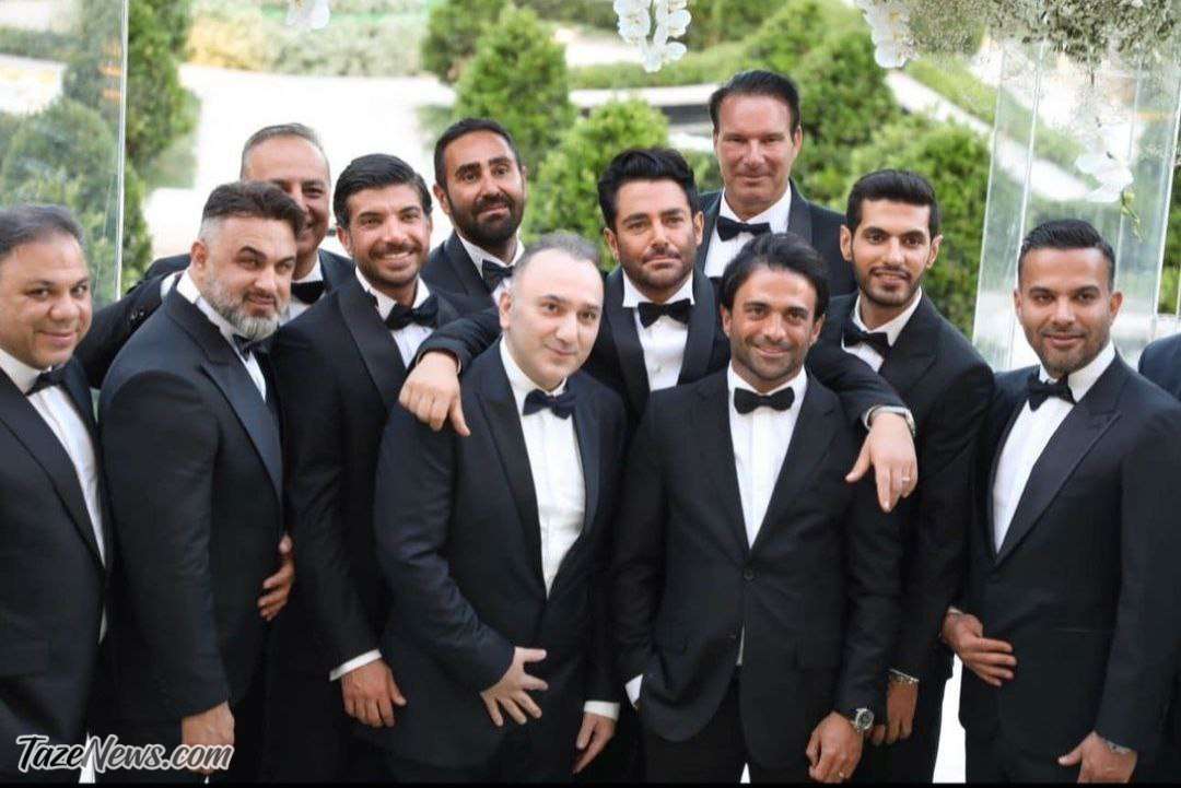 استوری جدید رضا گلزار از مراسم ازدواجش/ آقای بازیگر کنار ساقدوش‌ها