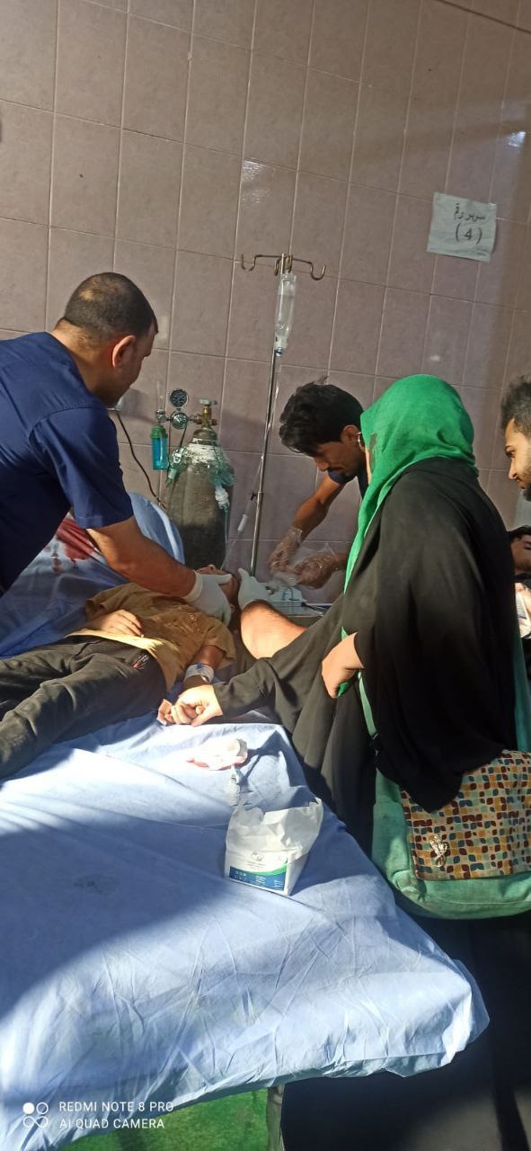 اولین تصاویر از زائران ایرانی که در سامرا تصادف کردند