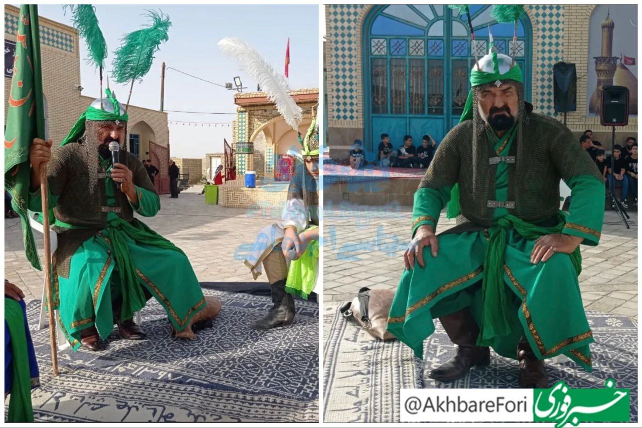 محسن رضایی تعزیه‌خوان شد! +عکس
