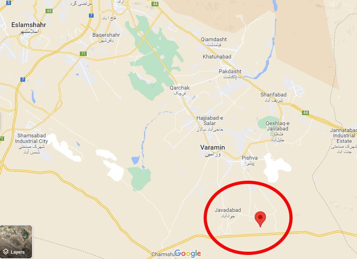 محل زلزله دیشب تهران کجاست؟ +عکس