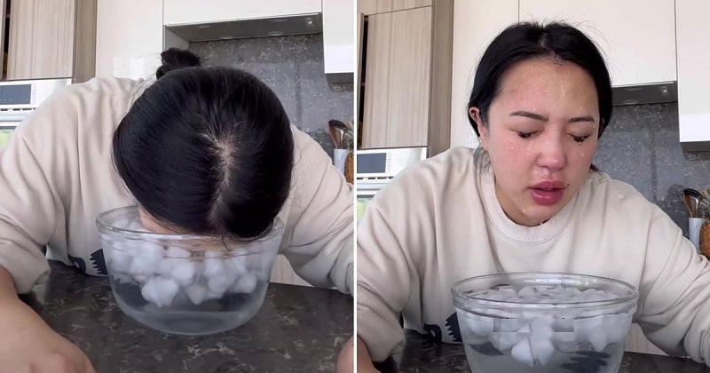 مزیت‌های تابستانی غوطه‌ور کردن صورت در آب یخ